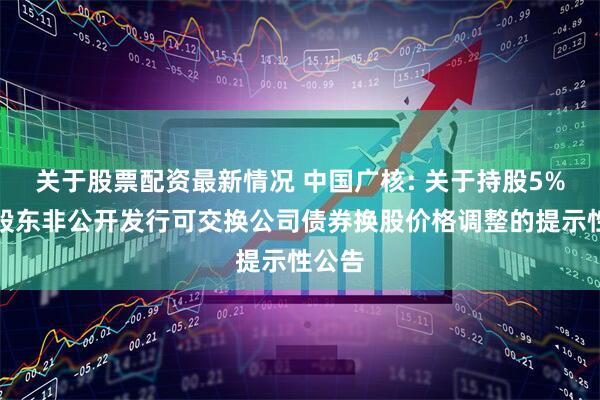 关于股票配资最新情况 中国广核: 关于持股5%以上股东非公开发行可交换公司债券换股价格调整的提示性公告