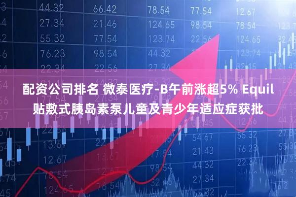 配资公司排名 微泰医疗-B午前涨超5% Equil贴敷式胰岛素泵儿童及青少年适应症获批